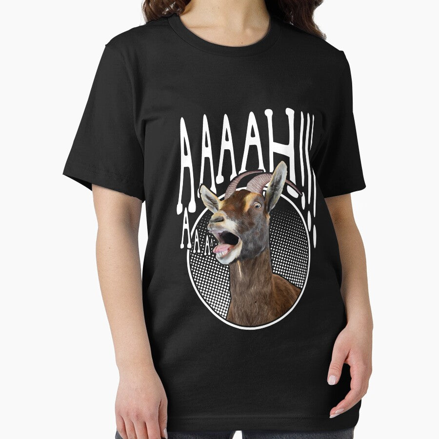 Ahhh Screaming Goat Gift Funny Goat Lover Screaming Goat Gear by DynamicDesign