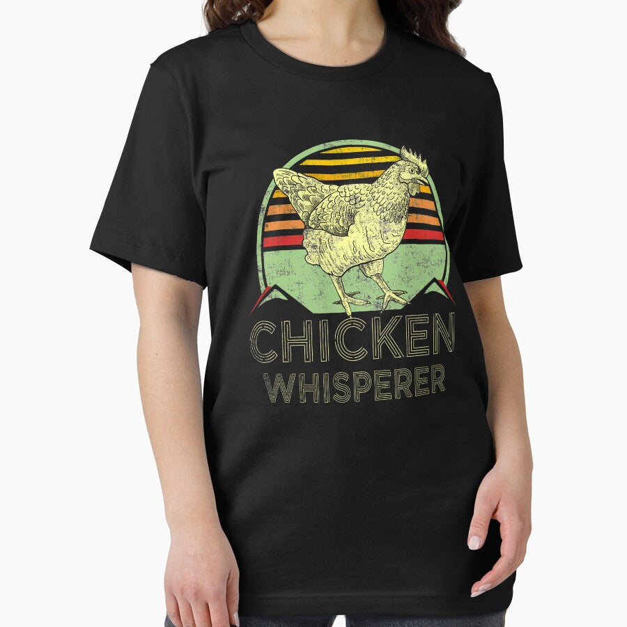 Chicken Whisperer Retro Vintage Distressed Style Farmer by niftee