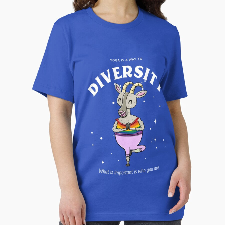 Goat Namaste Yoga lgbtq by ImaginarStore