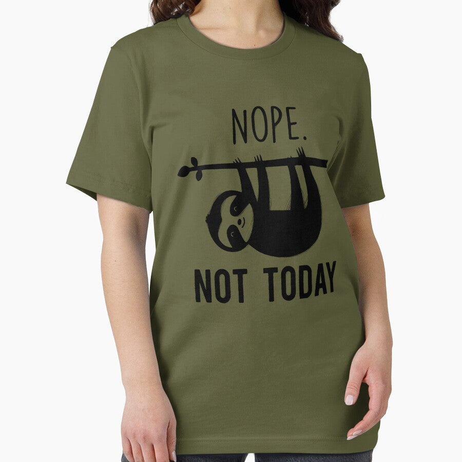 Sloth - Nope Not Today by RedArtsDesign
