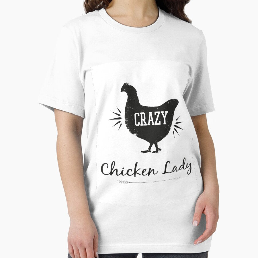 Crazy Chicken Lady Shirt, Chicken Coop, Chicken Lover, Chicken Mom, Chicken Gifts, Chicken Farmer Shirt, Funny Sarcastic Tshirt by shopanddesigned