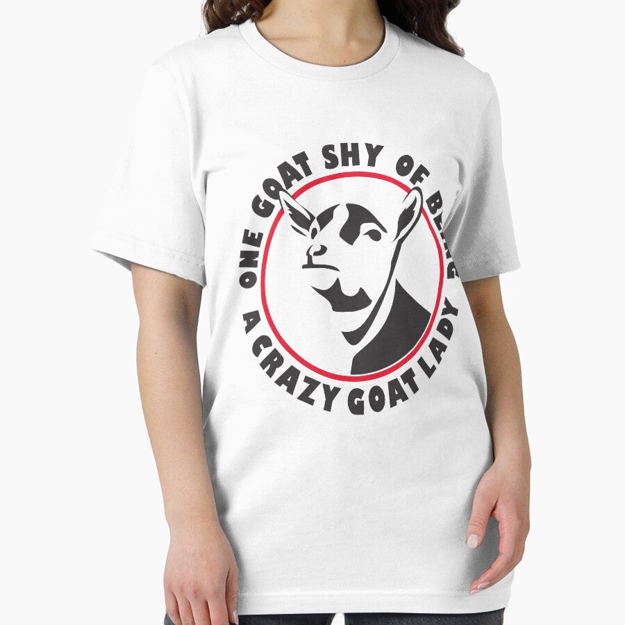 One Goat Shy of Being a Crazy Goat Lady | NickerStickers® on Redbubble by NickerStickers