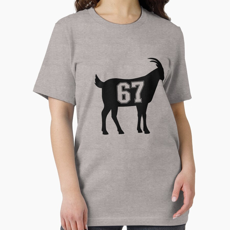 Goat 67 G.O.A.T. Number Sixty Seven Goat Gear by DynamicDesign