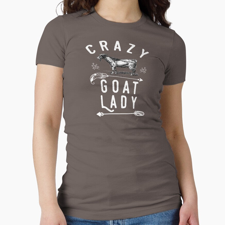 Crazy Goat Lady / Goat / Goat Gifts / Goats / Goat Tee / Goat Lover Gift / Funny Gift Ideas For Goat Lovers by biigshow