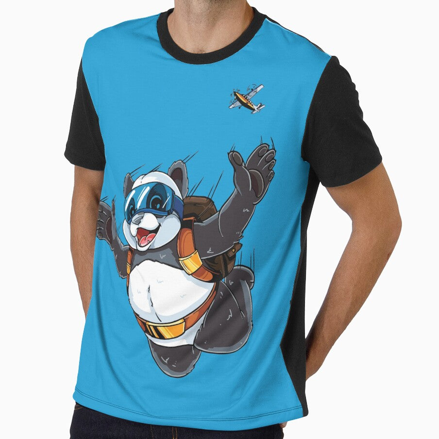 Skydiving Life - Endangered Panda Bear by Maria Garcia