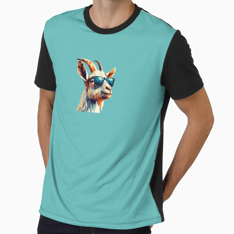 Low Poly Goat Pop Art by pseudosiren