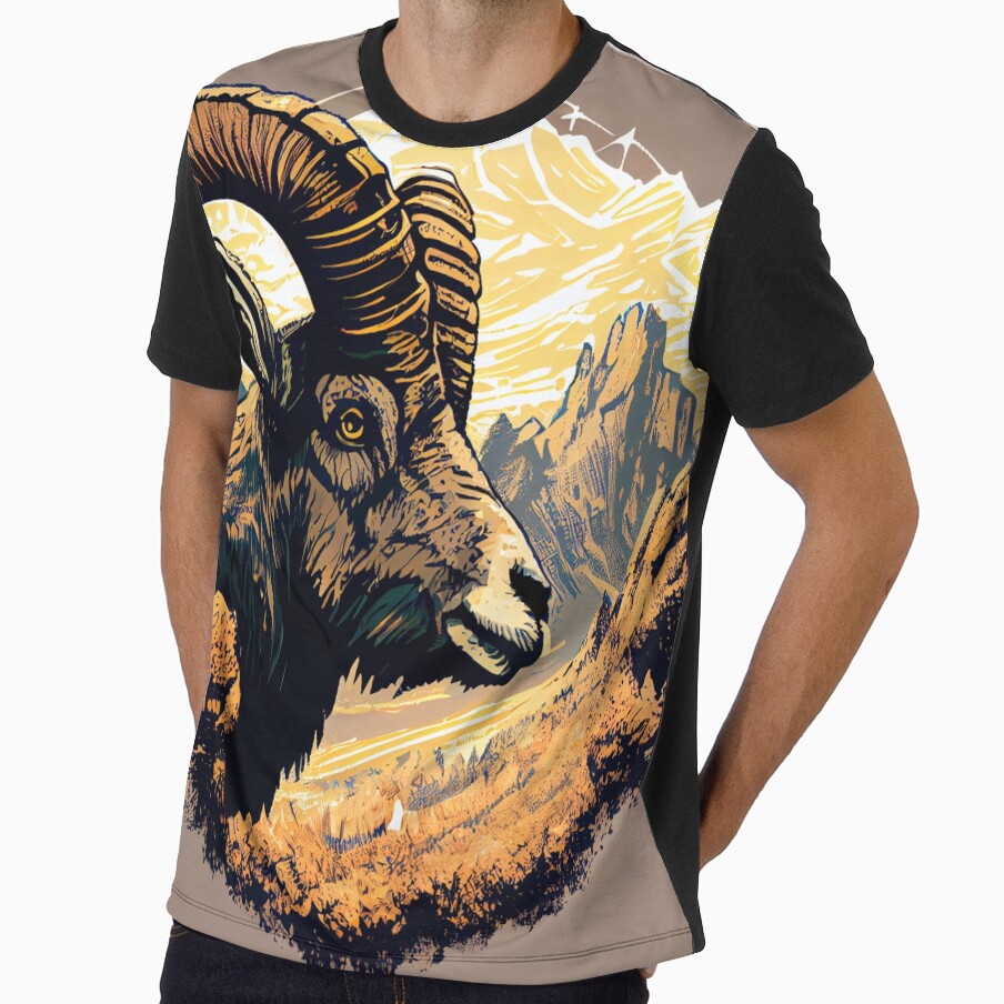 Rocky Retreat American Mountain Goat by mcmtdesigns