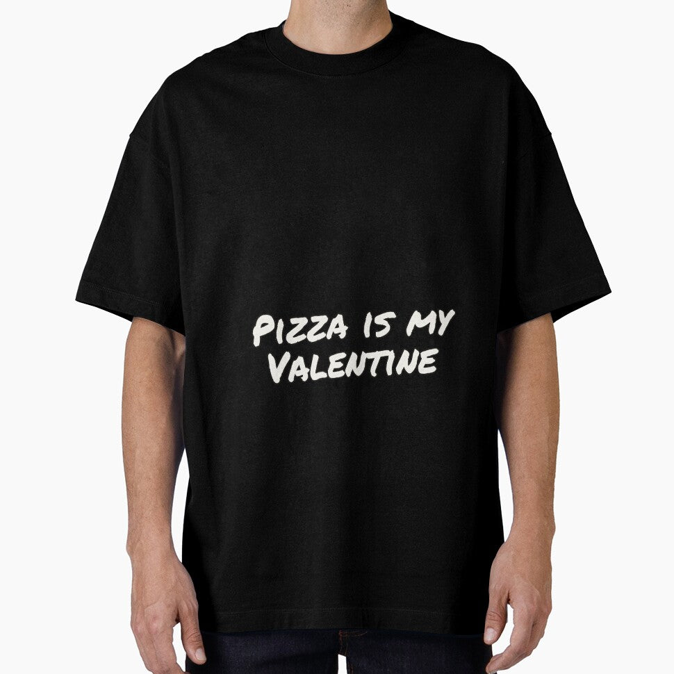 Pizza is my Valentine minimal by AnahisRose