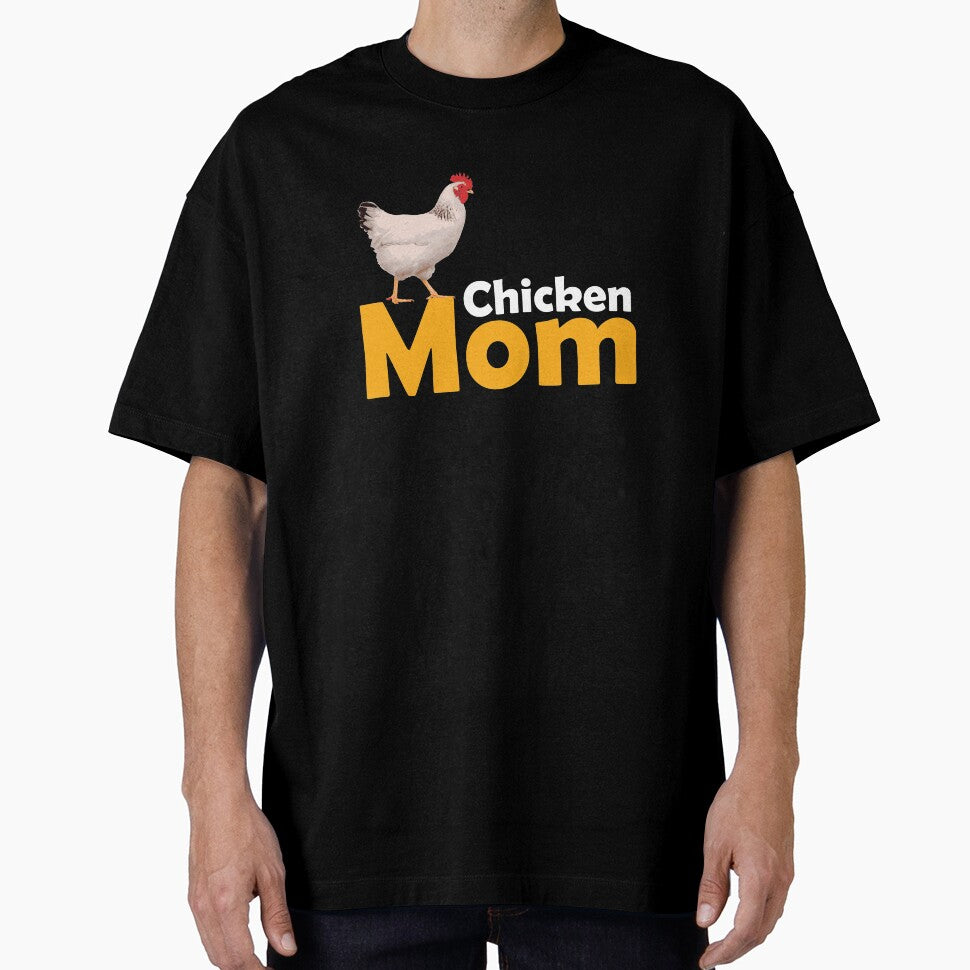 Funny Chicken Themed Chicken Mom Shirt by drwigglebutts