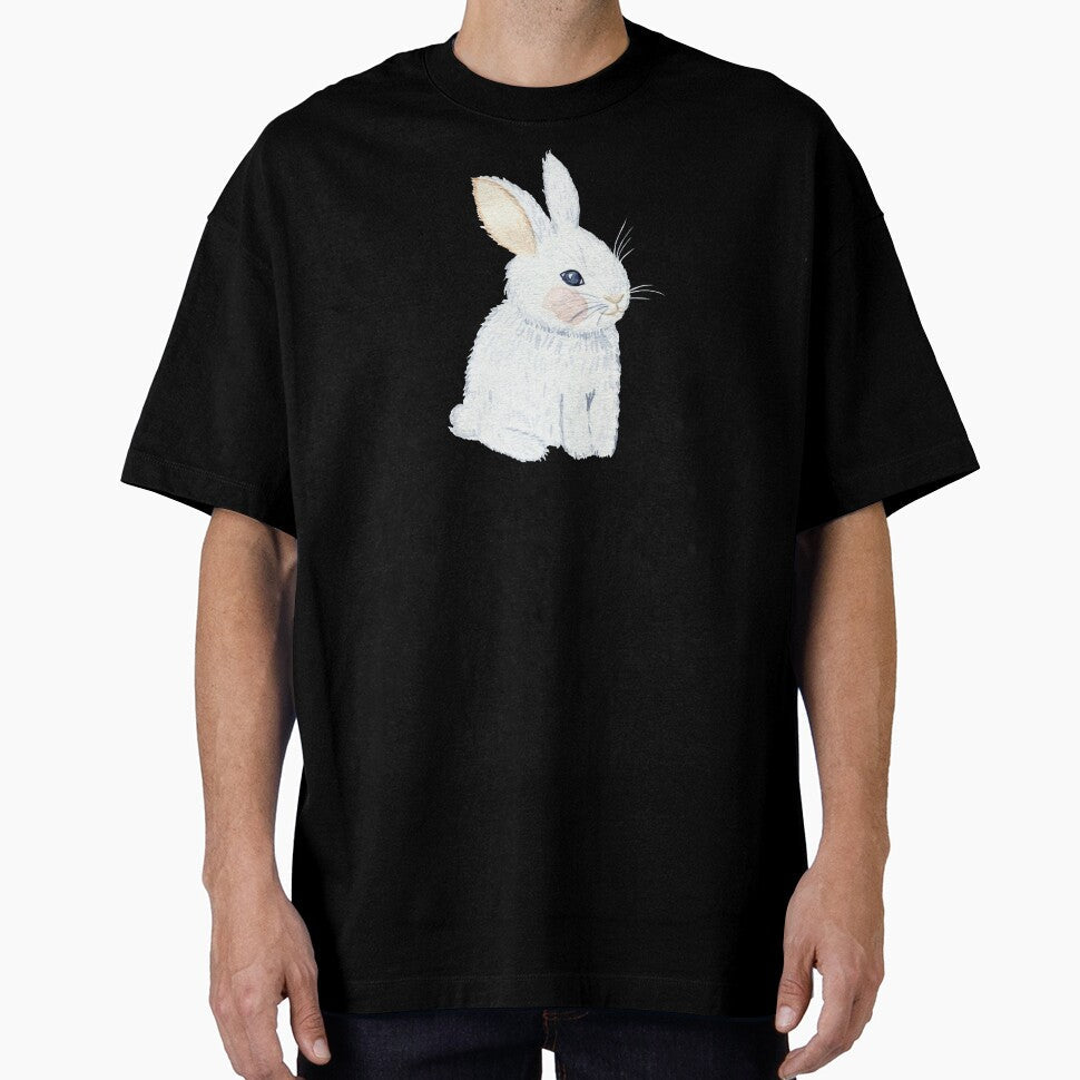 Cute cartoon rabbit by The Love Quill