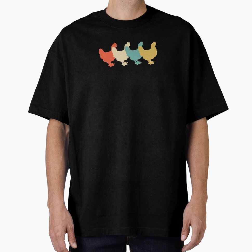 Vintage Chicken Farmer Chicken Farming  Birthday Gift by haselshirt