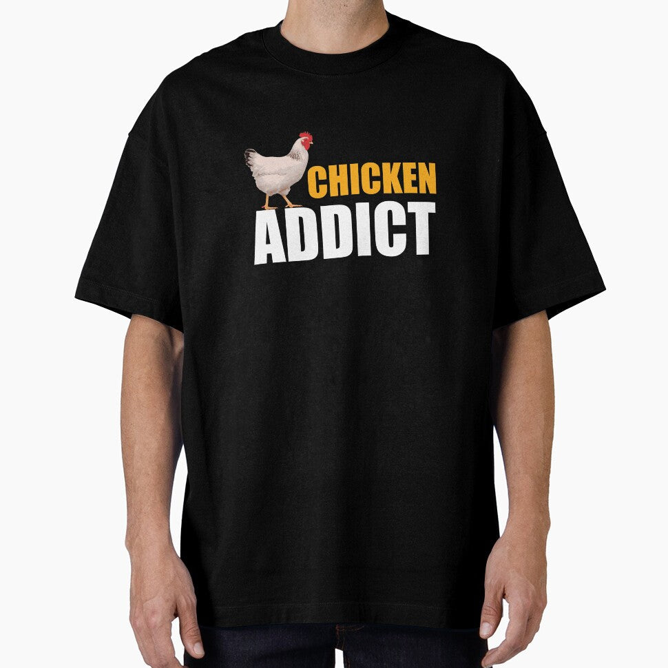 Chicken Gag Gift Chicken AddicDesign by drwigglebutts