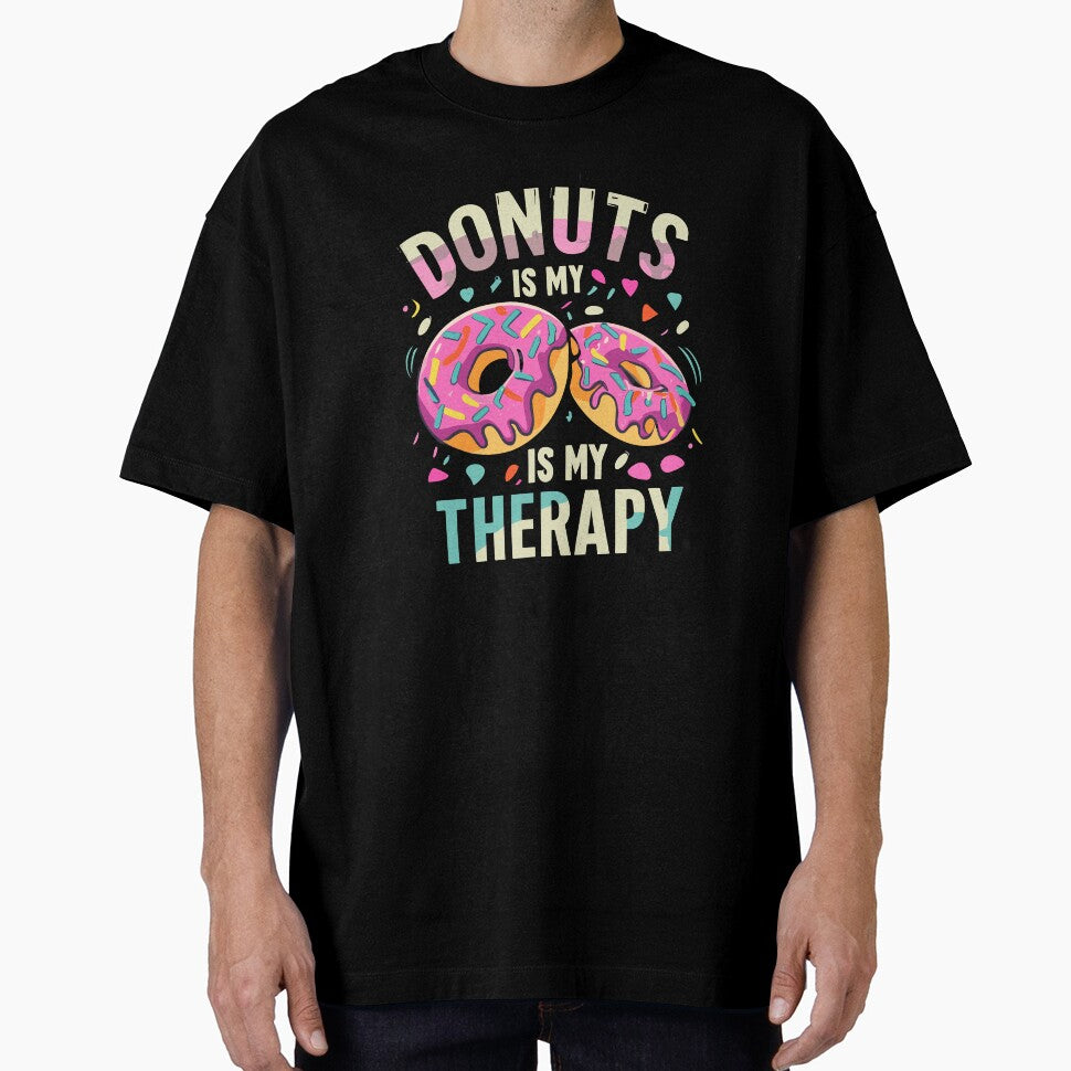 Donuts is my therapy for Donut patry by zezoconan