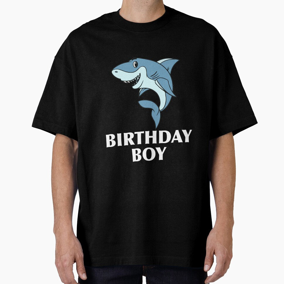 Birthday Boy Shark Fish Shark Birthday Shark Teeth Shark Print Shark Party Gift by TeesByDesign