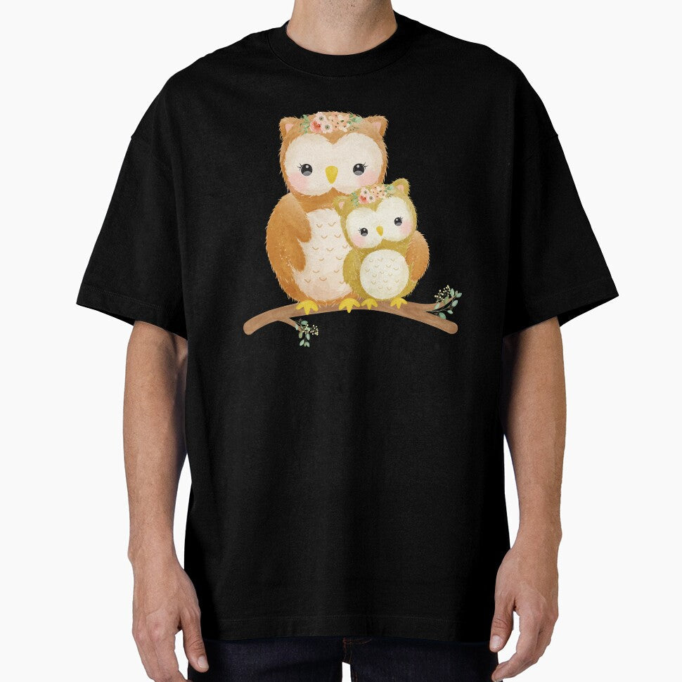 Cute Owl Art For Men Women Kids Boys Girls Owl Lovers by Waleedw