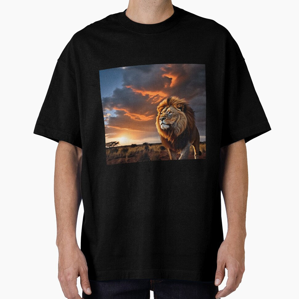 The lion is his territory by Collection de trésors