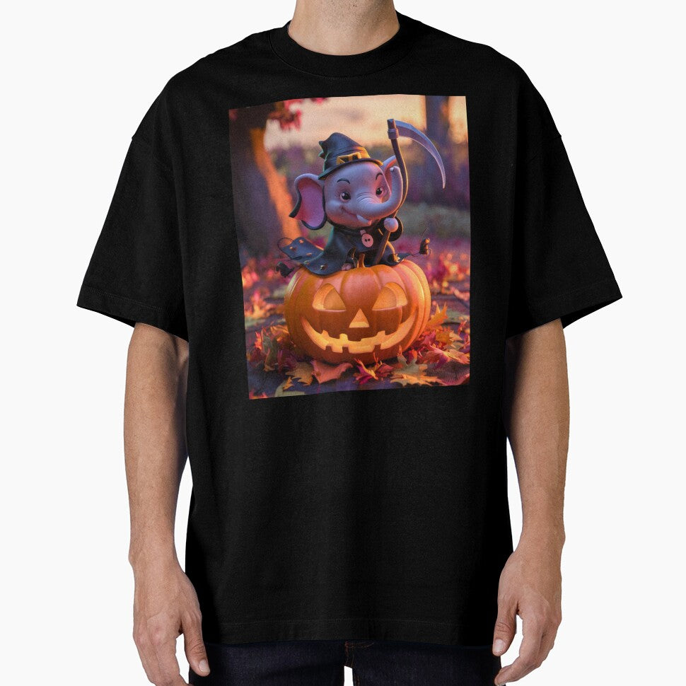 Elephant Portrait. halloween elephant by ElephantVibes