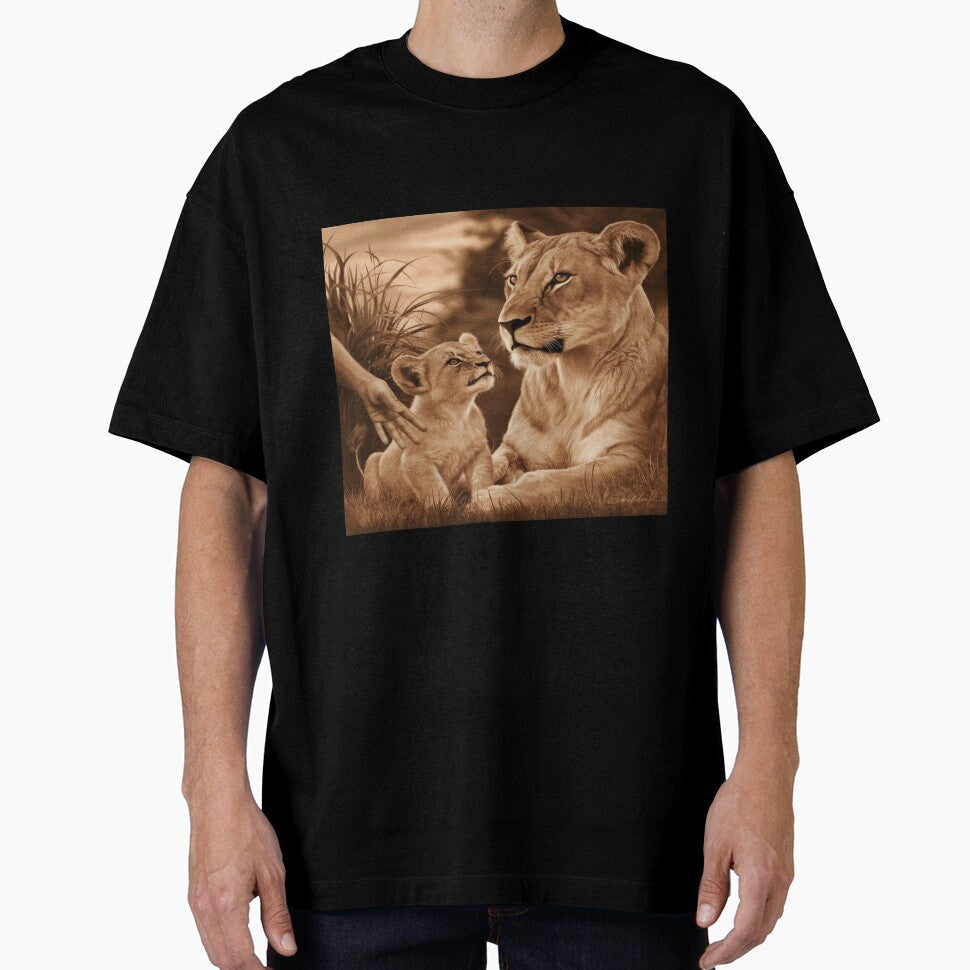 The Lion in Danger by Collection de trésors