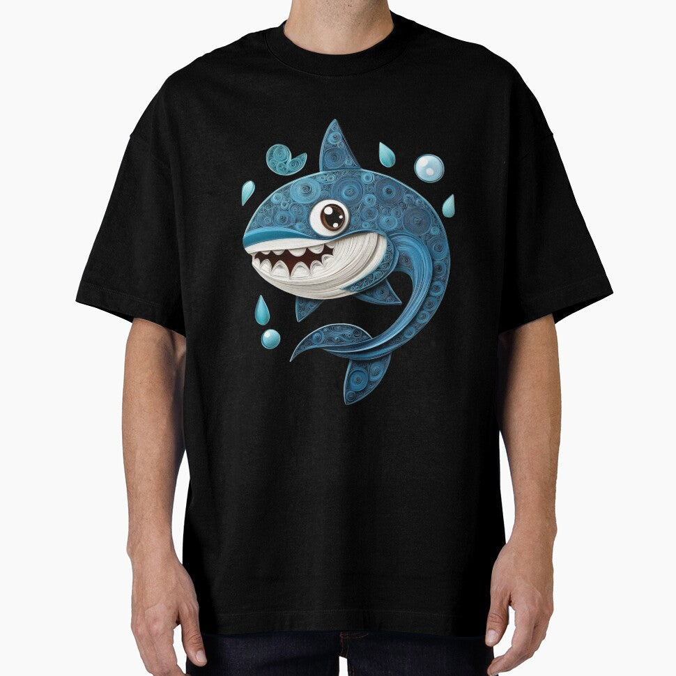 Cute Kawaii Shark by PrintsByFrank