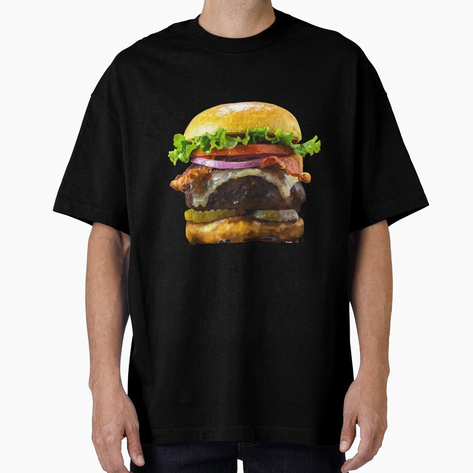 Realistic Burger Sticker by ArtfullyReka
