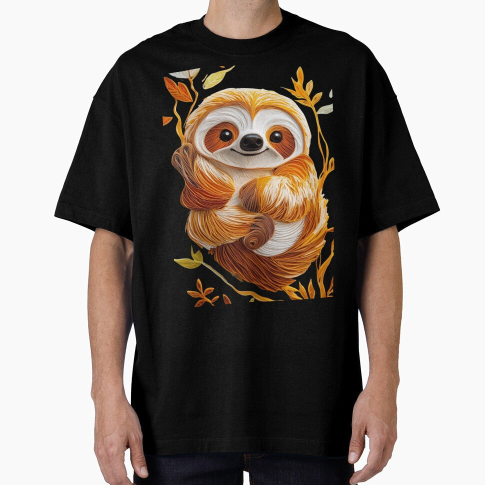 Cute Kawaii Sloth by PrintsByFrank