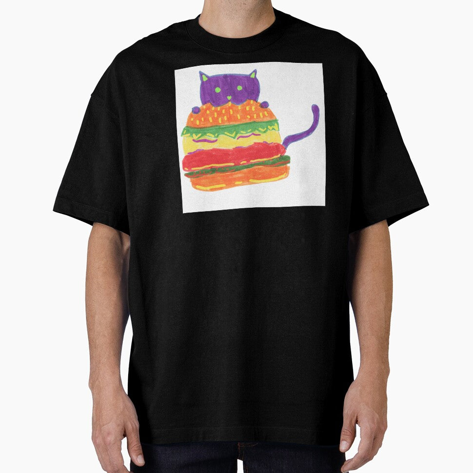 Burger Cat by maimairo