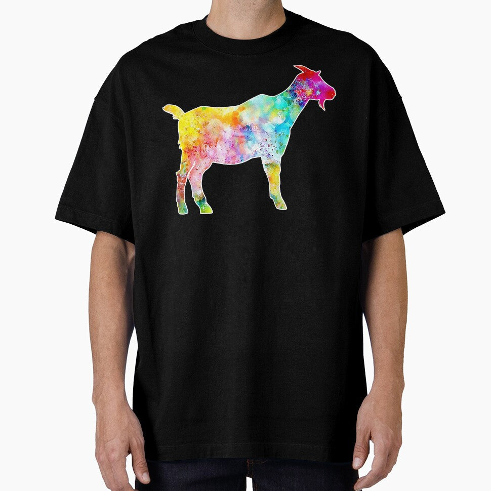 Colorful Abstract Goat Lover by ManishDayal