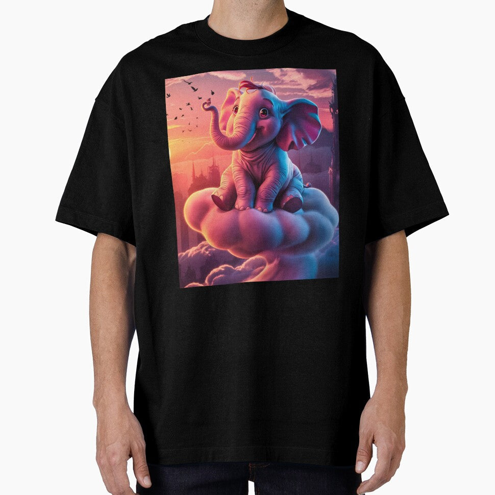 Elephant Portrait. elephant on clouds by ElephantVibes