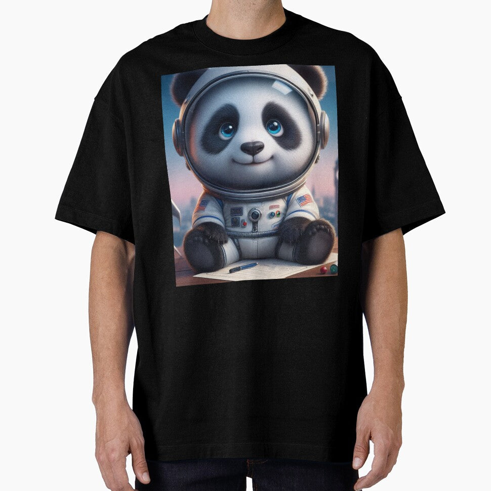 Astronaut Panda 1 by PANDALOVEART