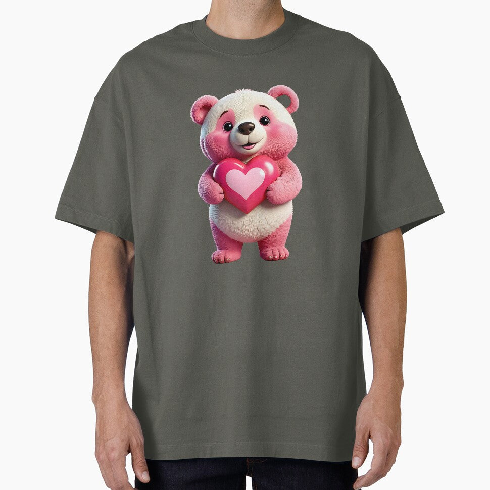 Heartwarming Pink Bear by Creative.Shop