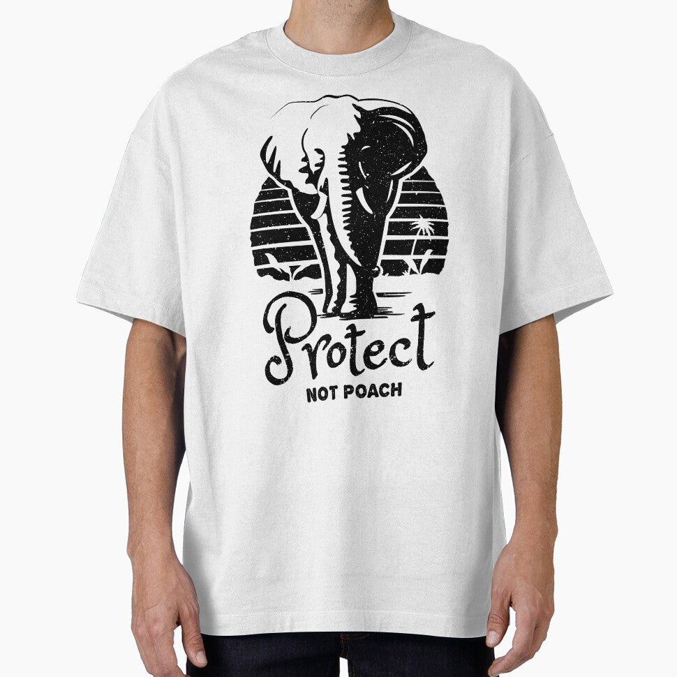Elephant Rescue - Protect Not Poach by Bangtees