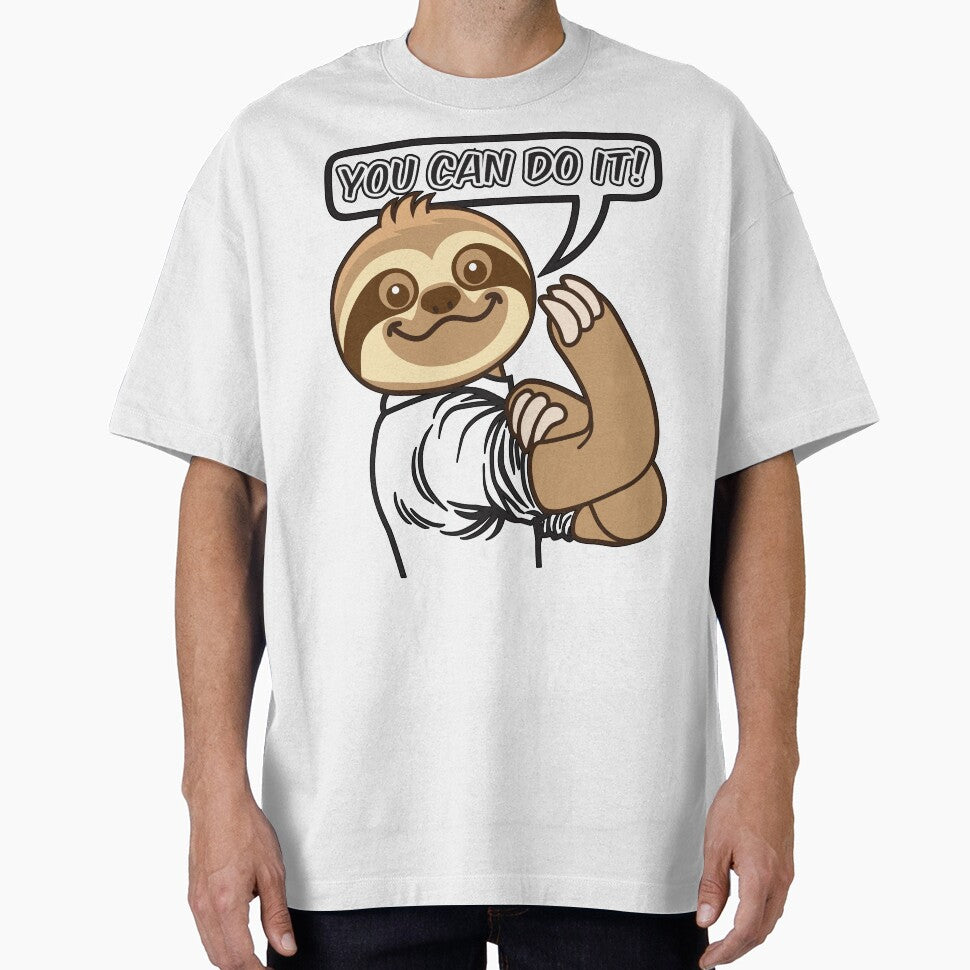 Sloth can do it! by plushism
