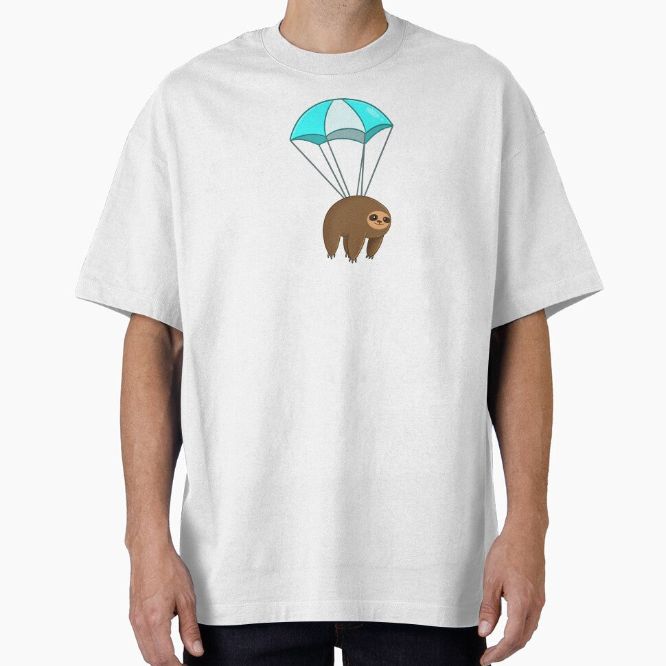 Parachute Sloth by Drawingvild