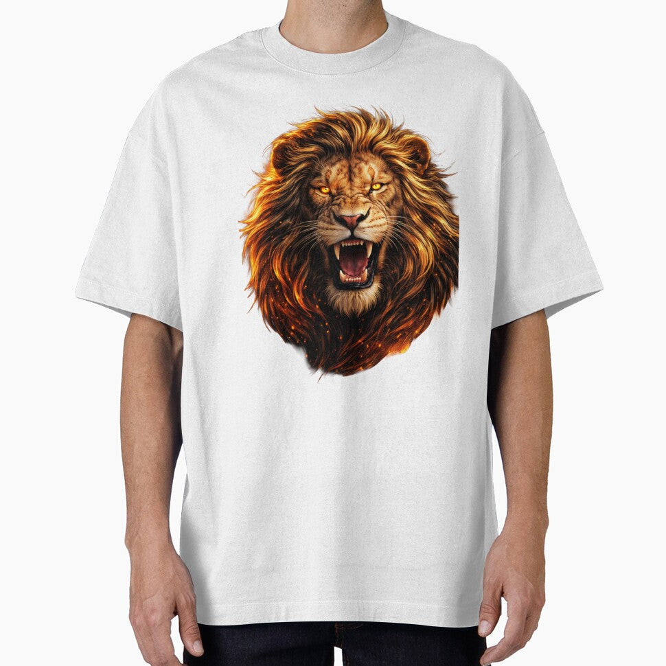 Powerful Roaring Lion Artwork by HayatDesigns19
