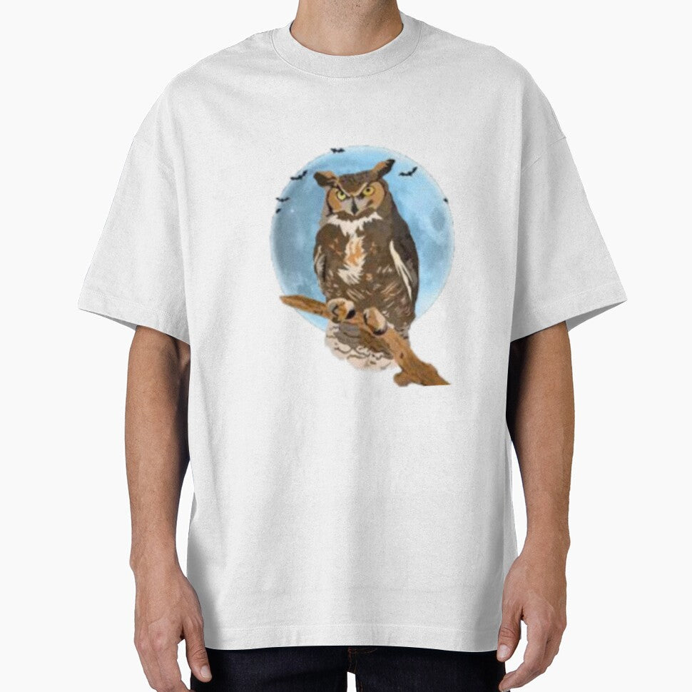 Owl and Moon by AllandEveryone