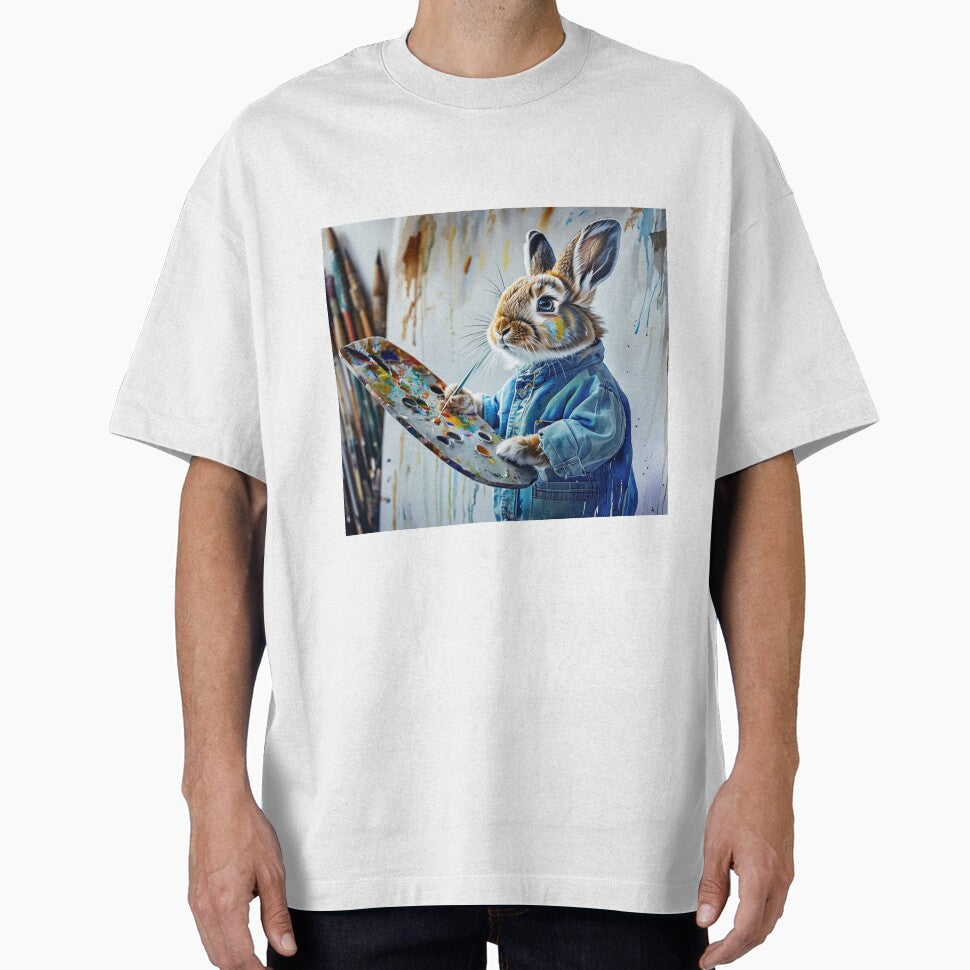 The Artistic Rabbit by Collection de trésors