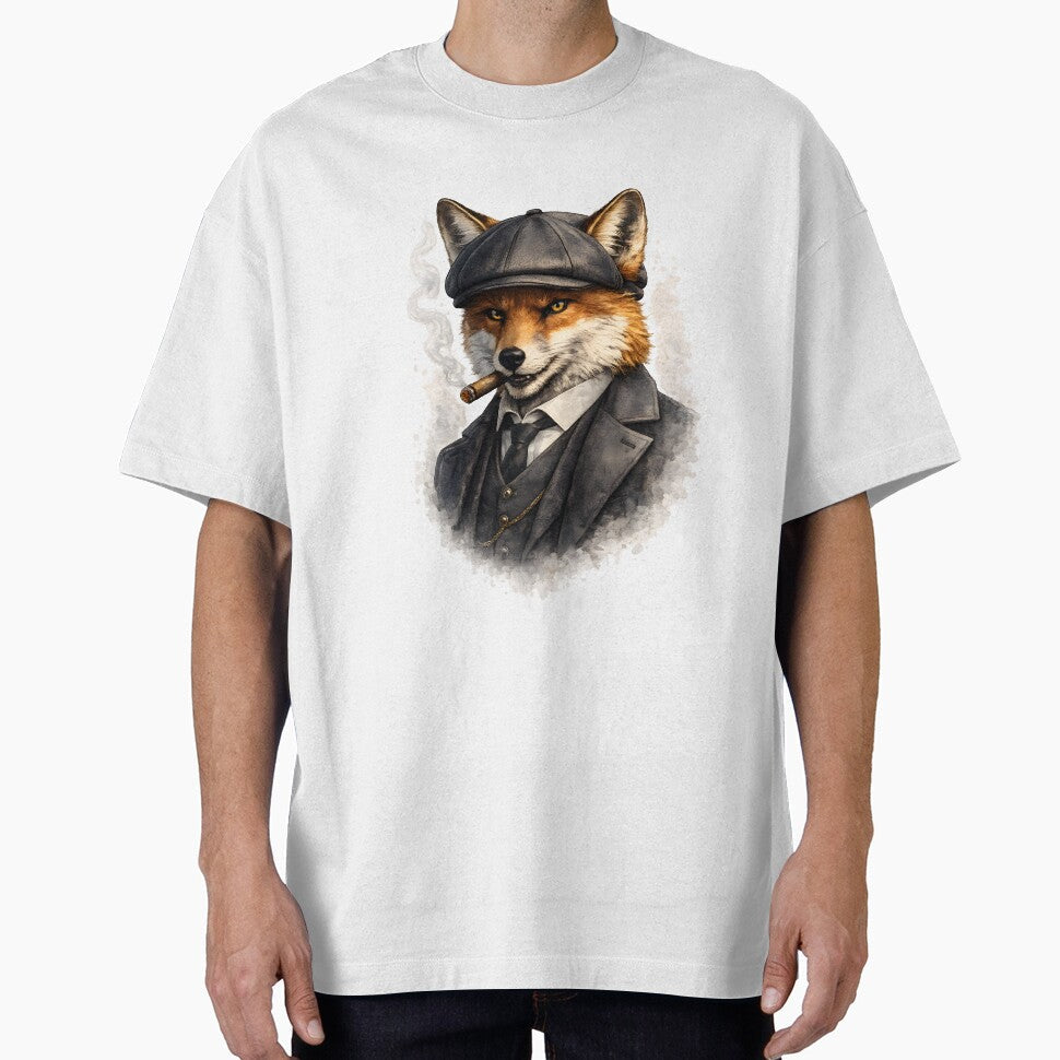 Cool fox gangster style illustration by giachem99