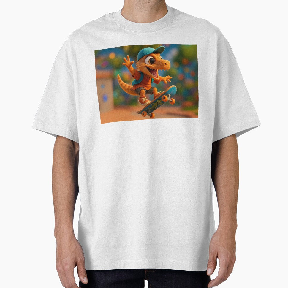 Skater Masiakasaurus Dinosaur by Sillytoe