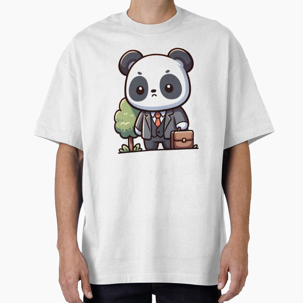 Panda Executive Ready for Work by UmbrellaStudio1