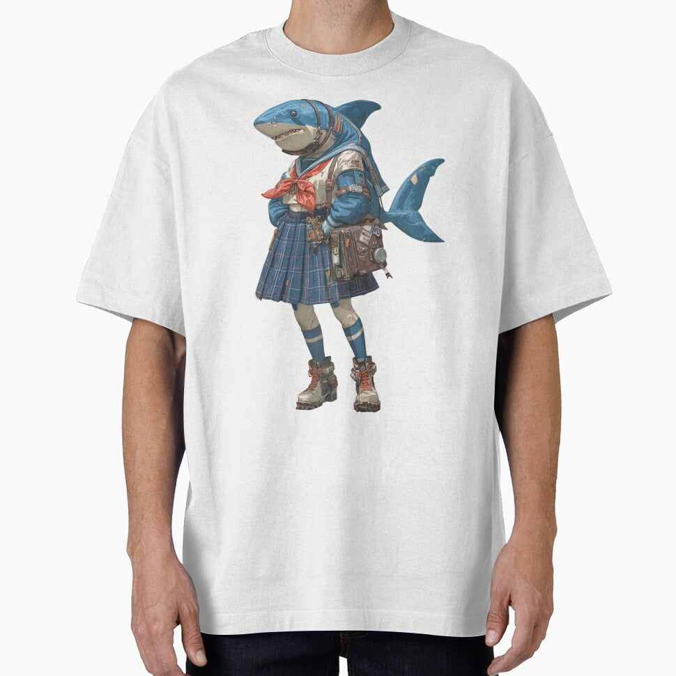 Shark Schoolgirl – Stylish Shark Student by Mon!o