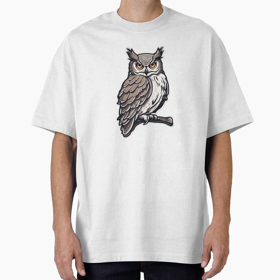 Gray Horned Owl by FamiliarPufferfish