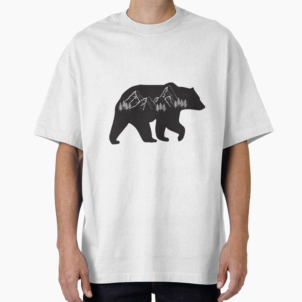 Bear with mountains by kocakashop