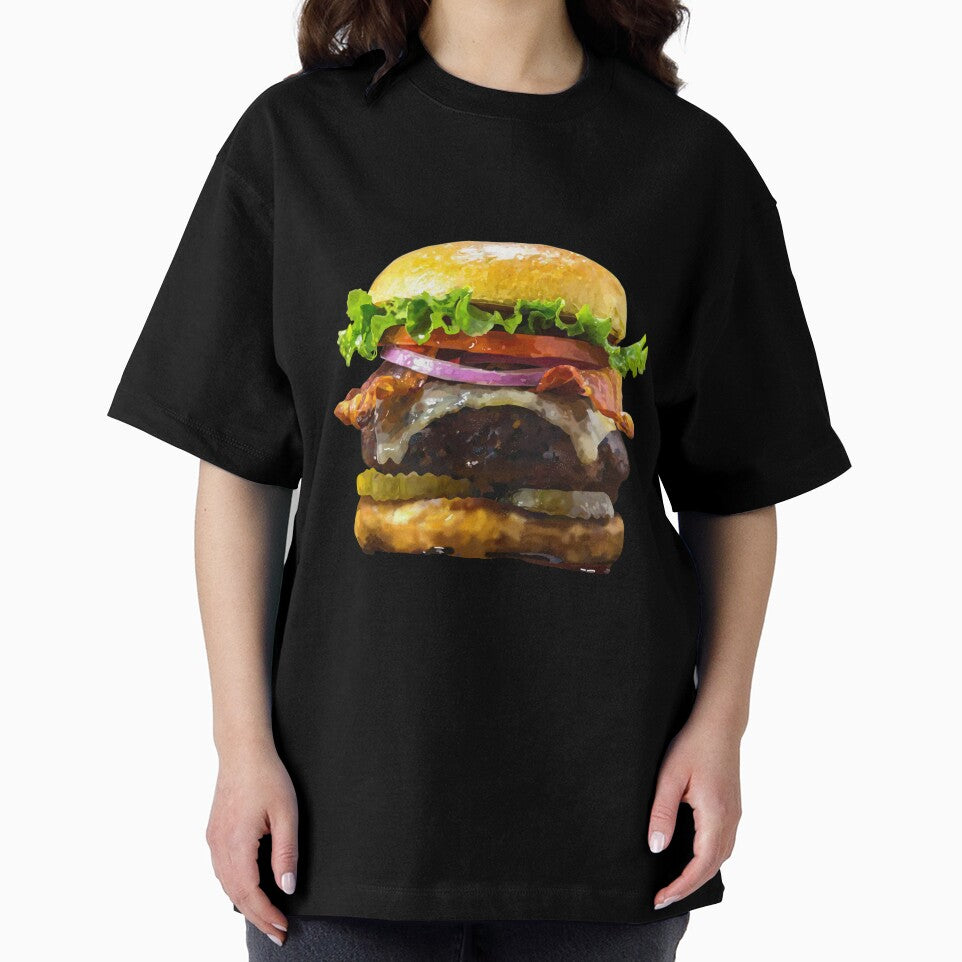 Realistic Burger Sticker by ArtfullyReka