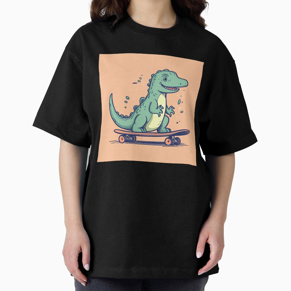 Skating Dinosaur by TheHellSong