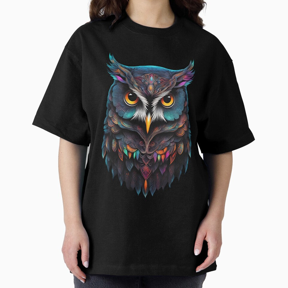 art owl dark black creativ by Niktarka