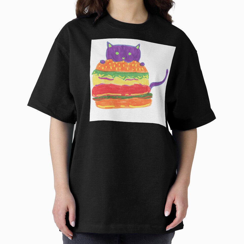 Burger Cat by maimairo