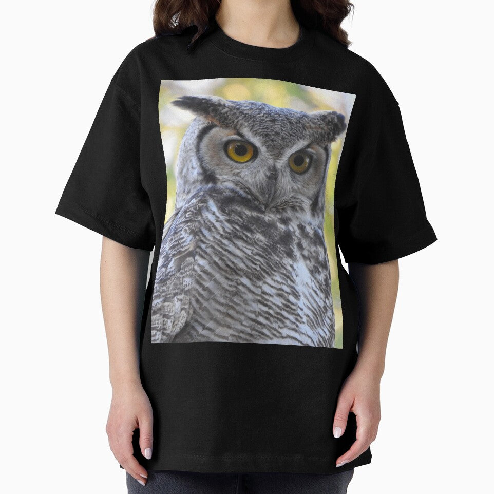 Beautiful horned owl by Stephanie  Skeem