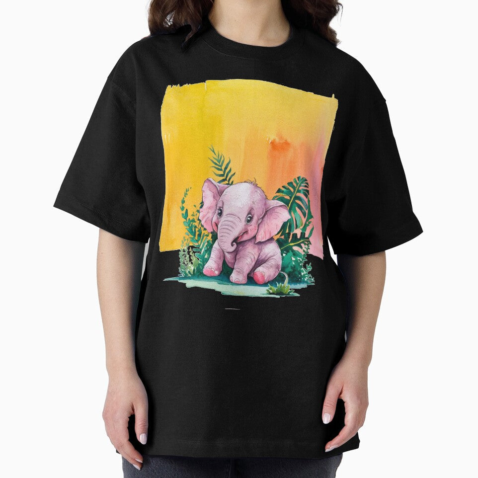 Cute Elephant. Little elephant, colorful elephant, elephant drawing by ElephantVibes