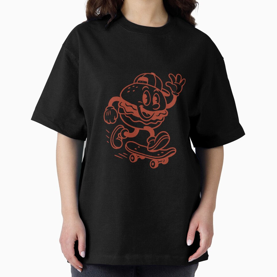 Skater Burger – Classic Red Roller by HoopeStylee