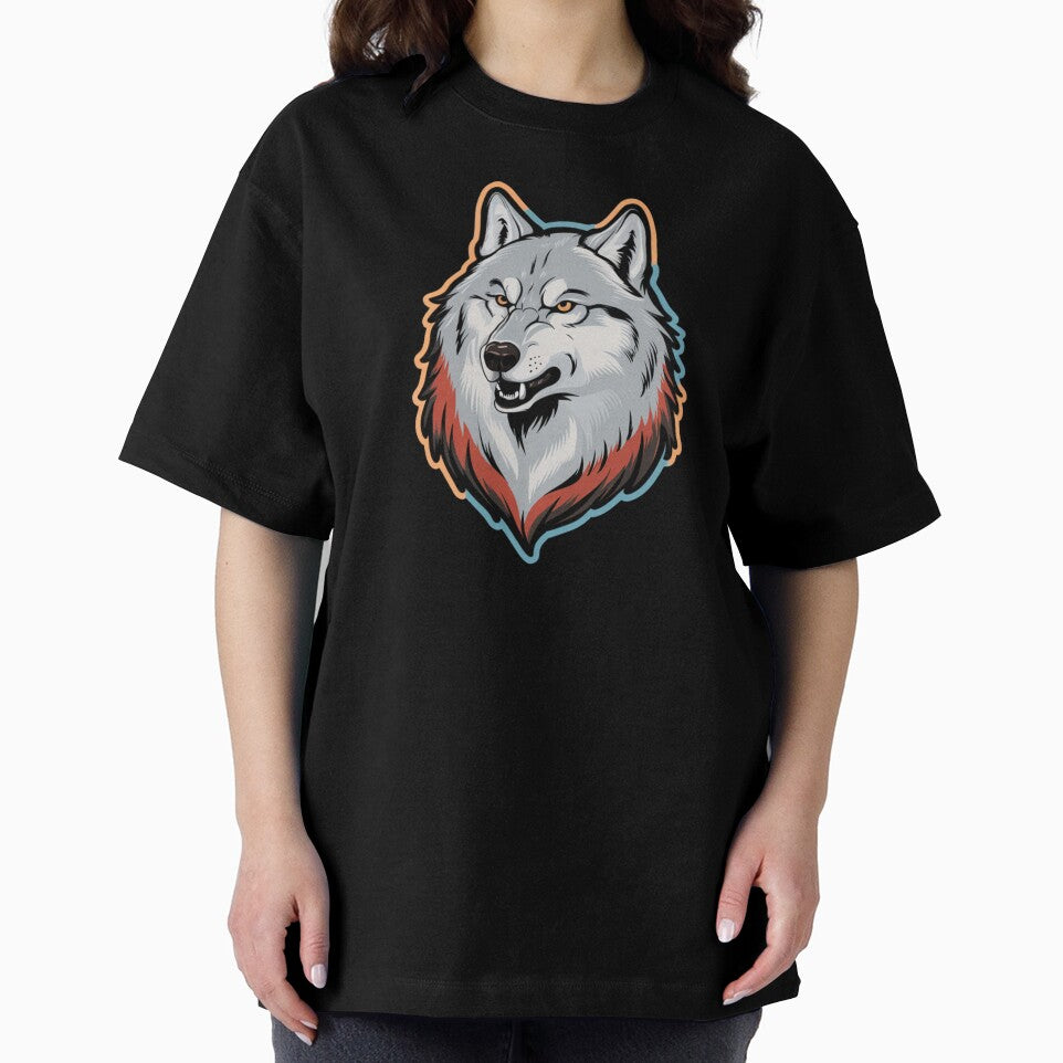 Brave Wolf with Retro Shades by Promoc
